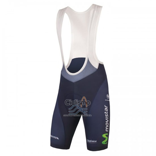 Movistar Ropa Ciclismo Culotte Corto 2016 Mangas Cortas Verde y Azul